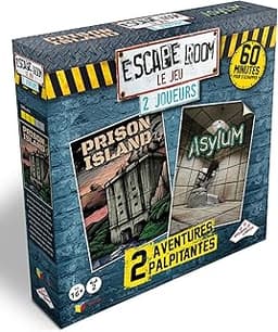 RIVIERA GAMES- Coffret Escape Room Le Jeu 2 Joueurs