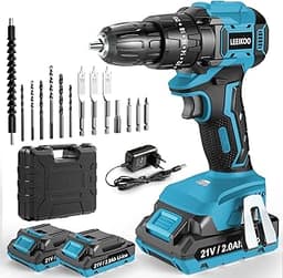 LEEIKOO Perceuse Visseuse 21 V