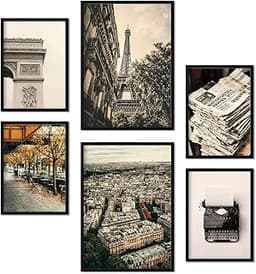 Affiche personnalisée Marathon de Paris