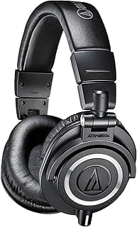 Audio-Technica M50x Casque de Monitoring Professionnel Noir