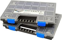 2 mallettes de rangement XL compartimentées