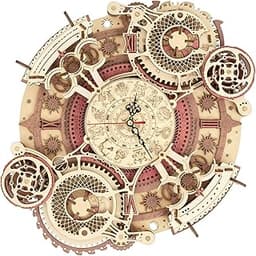 ROKR Puzzle Bois 3D Zodiaque Mur l'horloge