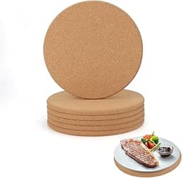 Dessous de plat en liège – set de 8