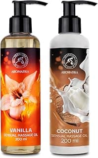 Huiles de massage Vanille & Coco (2x200 ml)