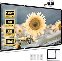 Écran 100'' pliable