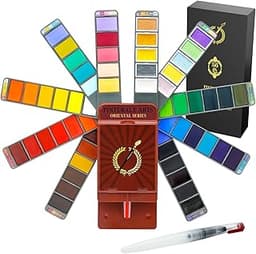 Kit aquarelle 56 couleurs