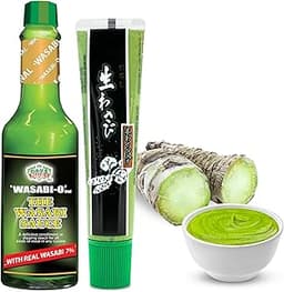 WASABI-O Authentic Japanese Wasabi Sauce & Paste