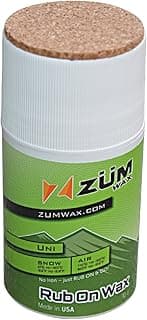 ZUMWax RUB ON Wax Ski/Snowboard