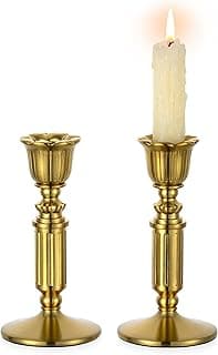 Romadedi duo de bougeoirs laiton