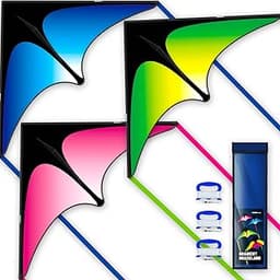 Lot de 3 cerfs-volants Delta