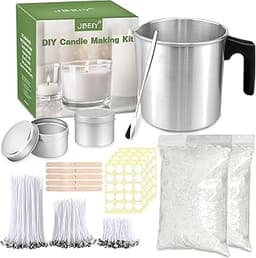 JBEIY Kit Fabrication Bougies avec Cire Soja