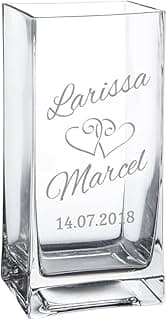 Vase gravé Casa Vivente