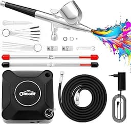 Oasser Kit Aérographe avec Compresseur