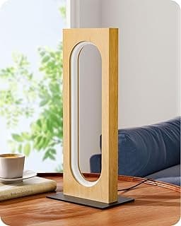 EDISHINE Lampe de Chevet LED en Bois