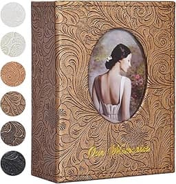 Album Photo Rétro en Cuir