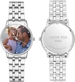 VEELU Montre Photo Personnalisée