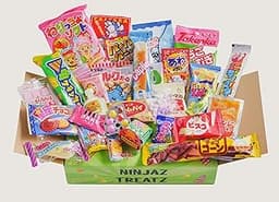 NINJAZ TREATZ 30 bonbons japonais Snacks Box Japonais Dagashi