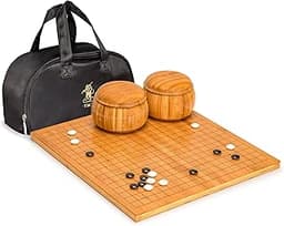 Yellow Mountain Imports Plateau de Jeu de Go en Bambou