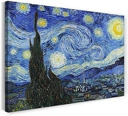 Toile Van Gogh « Nuit étoilée »