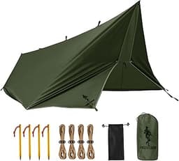 FREE SOLDIER & ADIKING Bâche de Tente 3 x 3,2 m