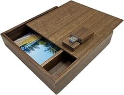 UFARID coffret noyer + clé USB