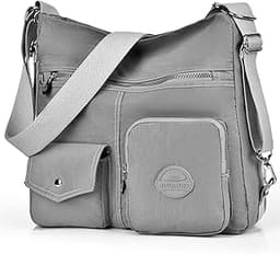 Sac à main Hobo multifonction pour femme avec antivol RFID