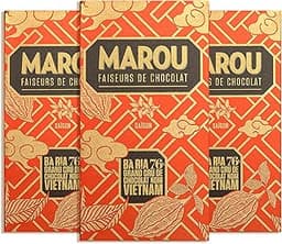 MAROU - Tablette Chocolat Noir 76% - Grand Cru Ba Ria