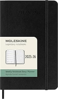 Agenda hebdo Moleskine 18 mois