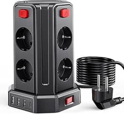 Tour multiprise USB sécurisée