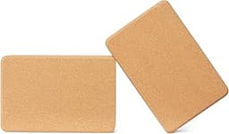 Blocs de yoga en liège Amazon Basics (lot de 2)
