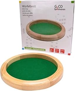 GICO Piste de Jeu de dés en Bois