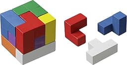 Cube Soma Coloré