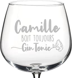 Verre Gin Tonic Personnalisable