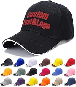 MEINAMI Casquette de Baseball personnalisée 100% Coton