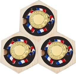 SUPERDANT Étuis de médaille hexagonaux (x3)