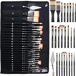 Ensemble Nicpro 24 pinceaux