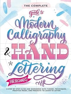 Guide calligraphie moderne (workbook)