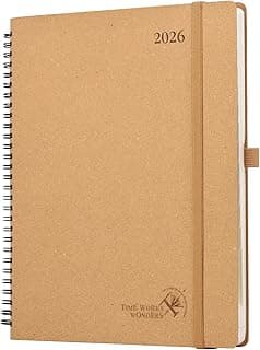 POPRUN Agenda 2026 Semainier Vertical