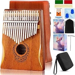 Kalimba 17 Clés Pouce - Piano à Doigts Portable