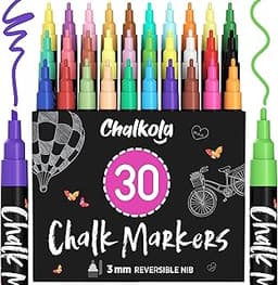 Chalkola Marqueurs Craie Pastel & Fluo