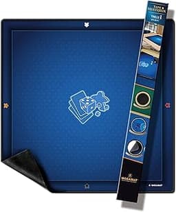 WOGAMAT Officiel – Tapis Multijeux Bleu 60 x 60 cm