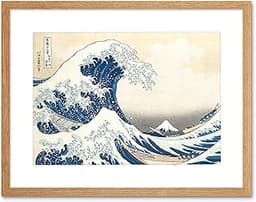 La Grande Vague – affiche encadrée