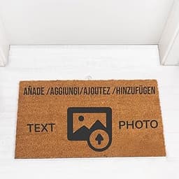 Paillasson photo & texte