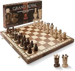 Wegiel Grand Royal Jeu d'échecs en bois