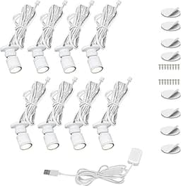Lot de 8 spots LED Cefrank