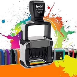 Trodat Metal Line 5430 dateur pro personnalisable