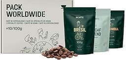 Incapto Pack Dégustation de 10 Cafés du Monde