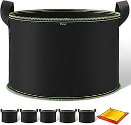 Vinitoy Lot de 5 sacs de culture de 50 litres