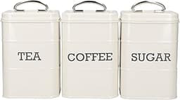 Boîtes à thé, café et sucre Living Nostalgia