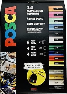 POSCA - Uni Mitsubishi Pencil - Maxi Pack Multi-Pointes